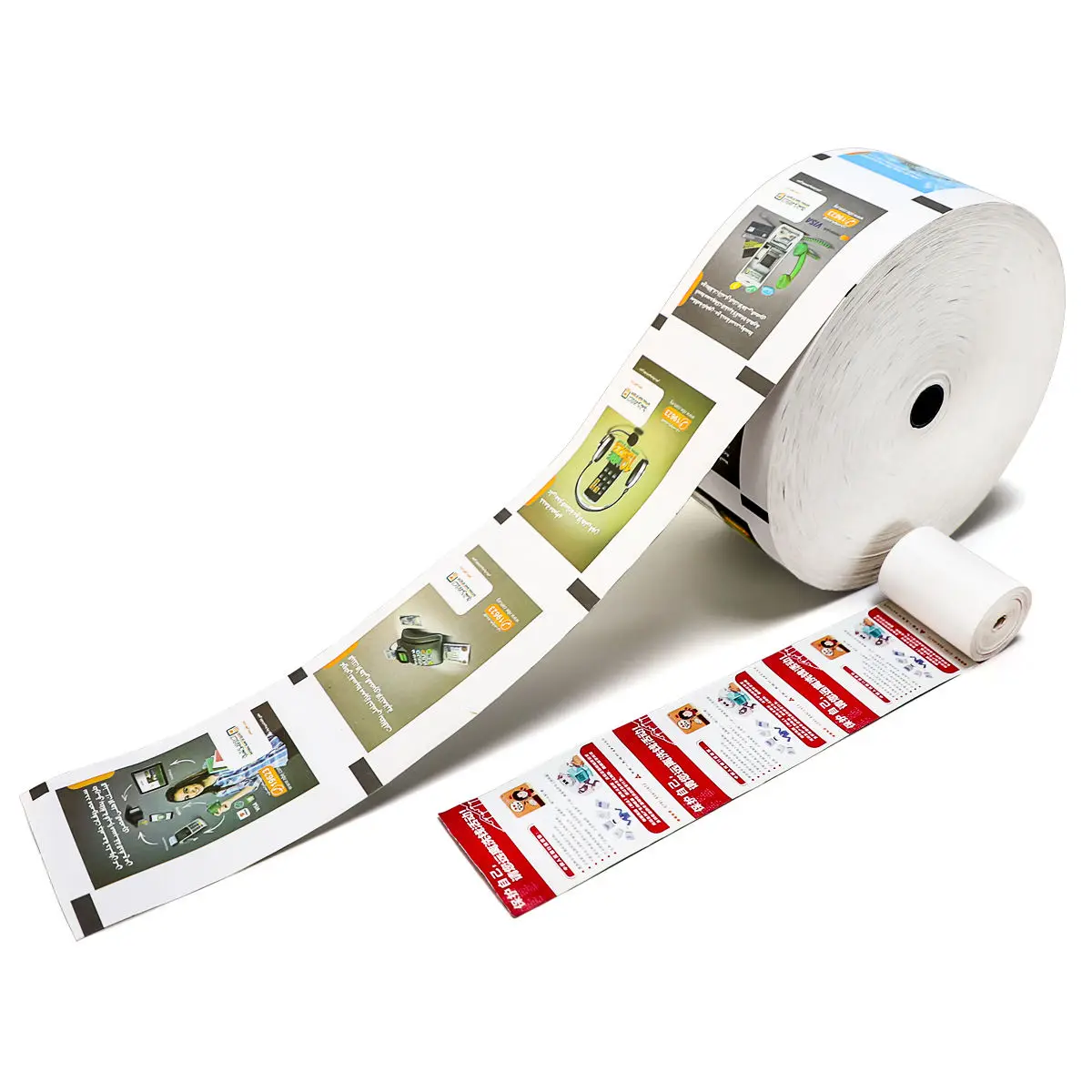Manufacturers China 57*40 80*80 Supermarket Cashier Receipt Pos Atm Bank Thermal Paper Roll