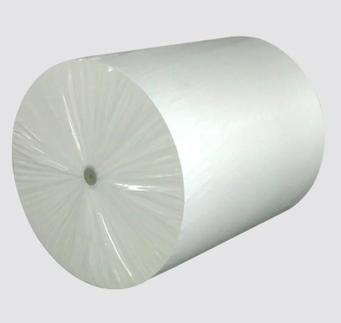 Factory Supply Top Coated Self Adhesive Direct Thermal Label Jumbo Rolls