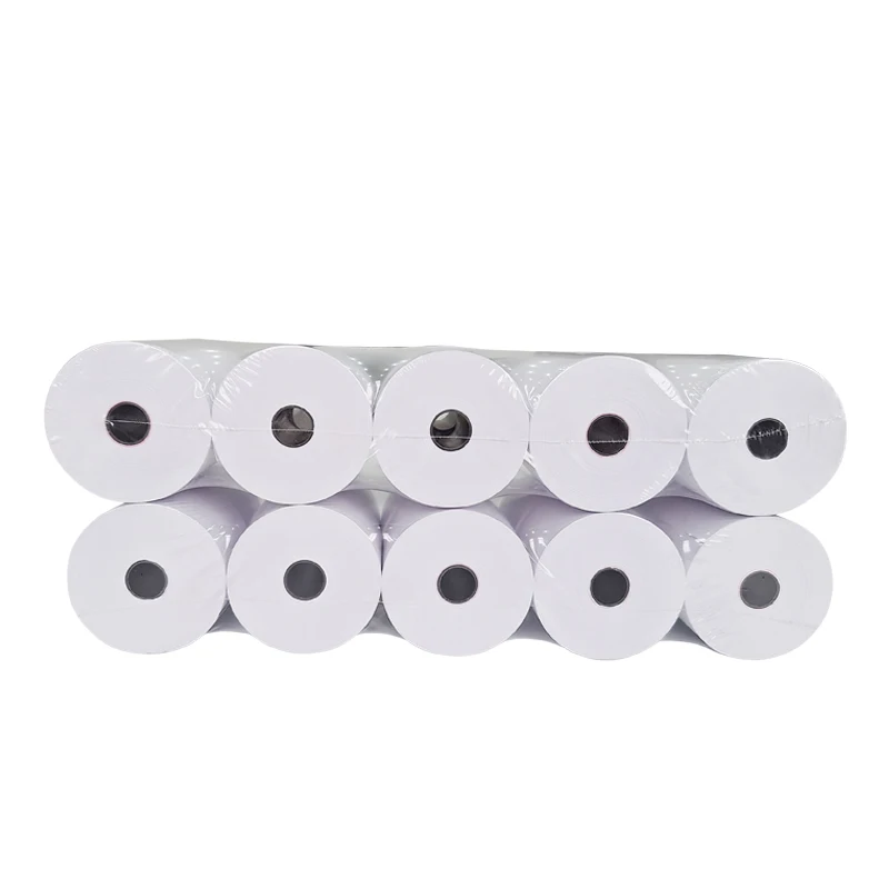Wholesale White Color 3 1/8x230 10 Rolls Thermal Paper 80x80mm 80x80 80mm for Thermal Printer