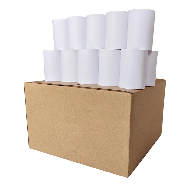 Wholesale BPA Free Credit Card Terminal Lottery Ticket Thermal Paper Roll 80x80 48 Grms