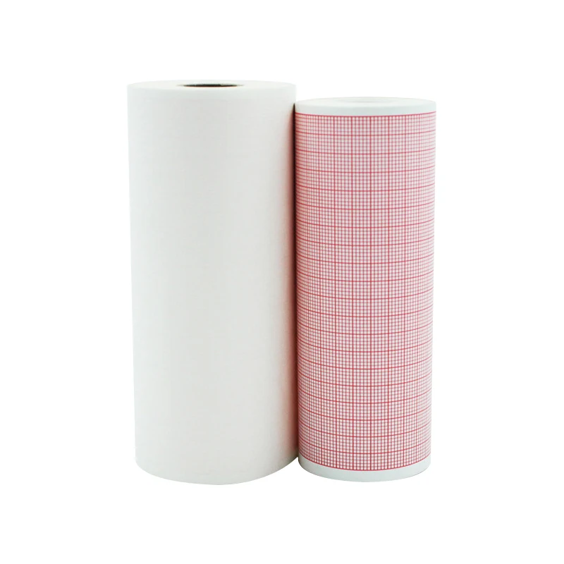 50mm X 20m 80mm X 20m EKG Recording Medical Chart ECG Paper Roll for ge mac 1200